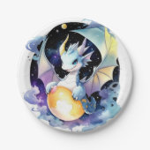 Dragon Birthday Pappteller (Vorderseite)
