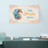 Dragon Birthday Party Banner (Messeveranstaltung)