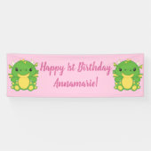 Dragon Birthday Party Banner (Horizontal)