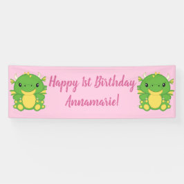 Dragon Birthday Party Banner
