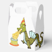 Dragon Birthday Party Geschenkschachtel (Geöffnet)