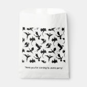 Dragon Birthday Party Geschenktütchen (Vorderseite)