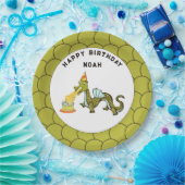 Dragon Birthday Party Pappteller (Party)