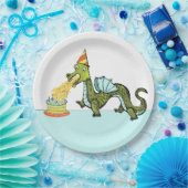 Dragon Birthday Party Pappteller (Party)