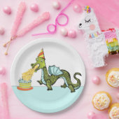 Dragon Birthday Party Pappteller (Party)