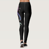 Dragon, black legging leggings (Rückseite)