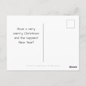 Dragon blickt zurück postkarte (Rückseite)