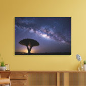 Dragon Blood Tree Milky Way Canvas  Ancient Nature Leinwanddruck (Insitu (Wohnzimmer))