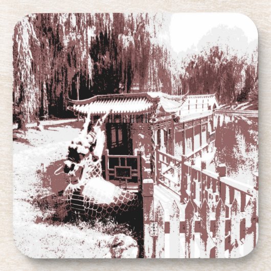 Dragon Boat Cork Untersetzer (Vorderseite)