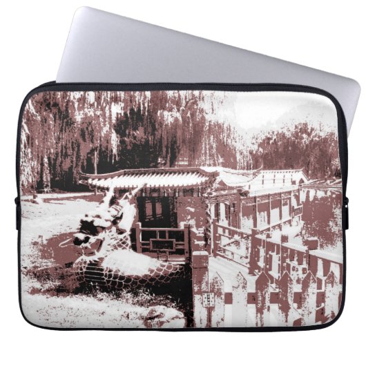 Dragon Boat Electronics Bag Laptopschutzhülle (Vorderseite)
