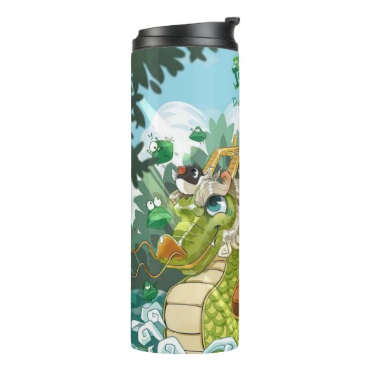 Dragon boat festival thermosbecher (Nach links gedreht)