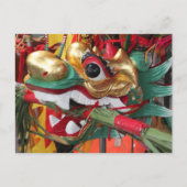 Dragon Boat headpiece Postkarte (Vorderseite)