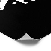 Dragon Boat Paddler, Dragon Boat Racing Motivation Poster (Ecke)