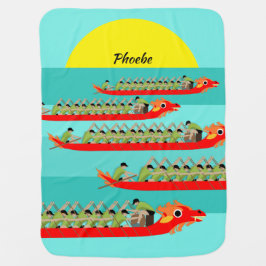 Dragon Boat Racing Babydecke