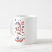 Dragon Boat Racing Design Kaffeetasse (Vorderseite Links)