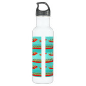 Dragon Boat Racing Edelstahlflasche (Rückseite)