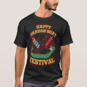 Dragon Boat Racing For Dragon Boat Paddler Drummer T-Shirt (Vorderseite)