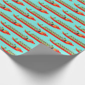 Dragon Boat Racing Geschenkpapier (Ecke)