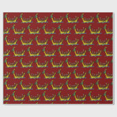 Dragon Boat Racing Geschenkpapier (Flach)