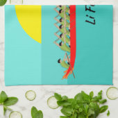 Dragon Boat Racing Geschirrtuch (Gefaltet)