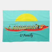 Dragon Boat Racing Geschirrtuch (Horizontal)
