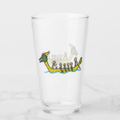 Dragon Boat Racing Glas (Rückseite)