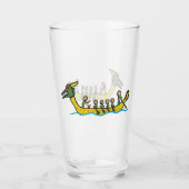 Dragon Boat Racing Glas (Vorderseite)