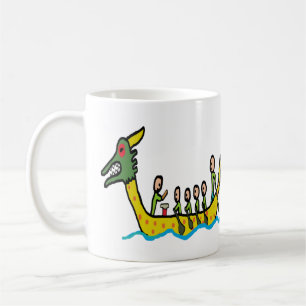 Dragon Boat Racing Kaffeetasse
