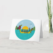 Dragon Boat Racing Karte (Vorderseite)