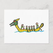 Dragon Boat Racing Postkarte (Vorderseite)