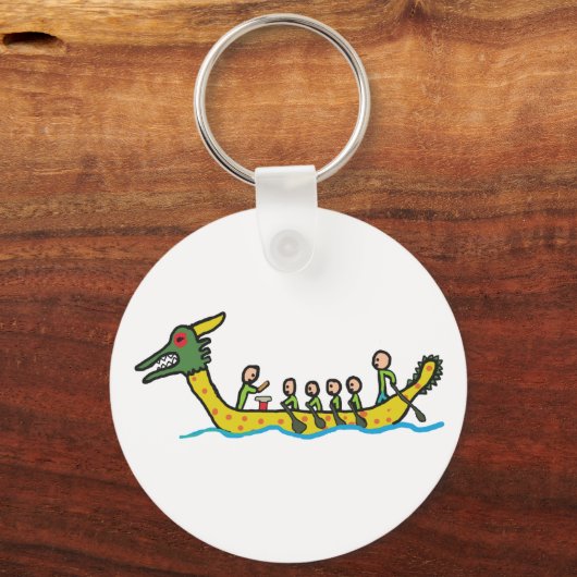 Dragon Boat Racing Schlüsselanhänger (Vorderseite)