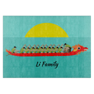 Dragon Boat Racing Schneidebrett