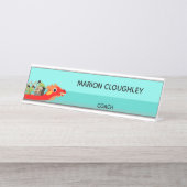 Dragon Boat Racing Schreibtischnamensplakette (Vorderseite )