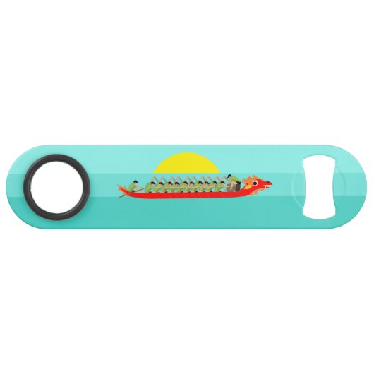 Dragon Boat Racing Speed Flaschenöffner (Vorderseite (Horizontal))