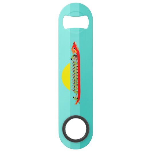 Dragon Boat Racing Speed Flaschenöffner (Vorderseite)