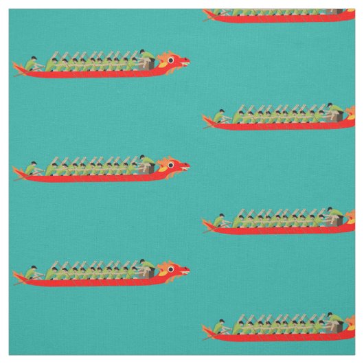 Dragon Boat Racing Stoff (Muster)