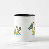 Dragon Boat Racing Tasse (Zentrum)