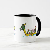Dragon Boat Racing Tasse (VorderseiteRechts)