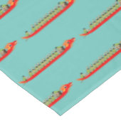 Dragon Boat Racing Tischdecke (Schrägansicht)