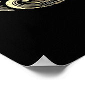 Dragon Boat Racing - Vintager Paddler Poster (Ecke)