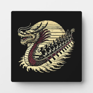 Dragon Boat Racing - Vintages Dragon Boat Team Fotoplatte