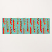 Dragon Boat Racing Yogamatte (Rückseite (Horizontal))