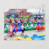 Dragon Boats Baltimore MD Postkarte (Vorderseite)