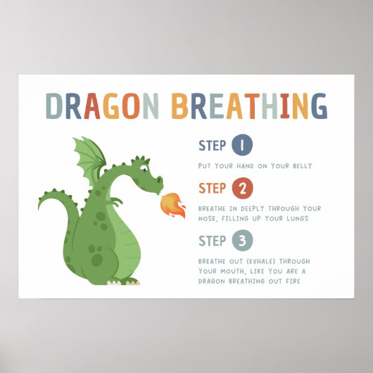 Dragon Breaaament Strategy Klassenzimmer Poster (Vorne)