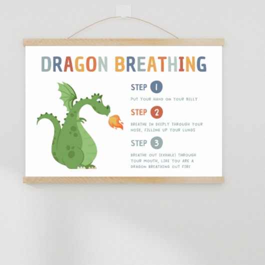 Dragon Breaaament Strategy Klassenzimmer Poster