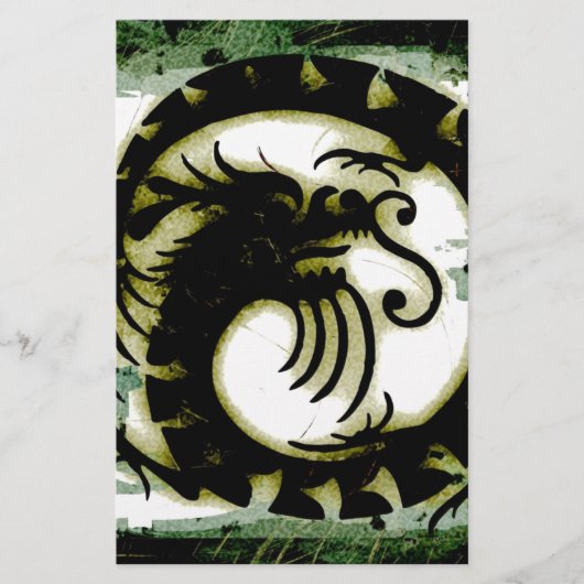 Dragon Briefpapier (Vorderseite)