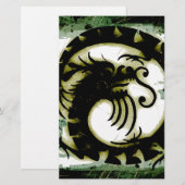 Dragon Briefpapier (Vorne/Hinten)