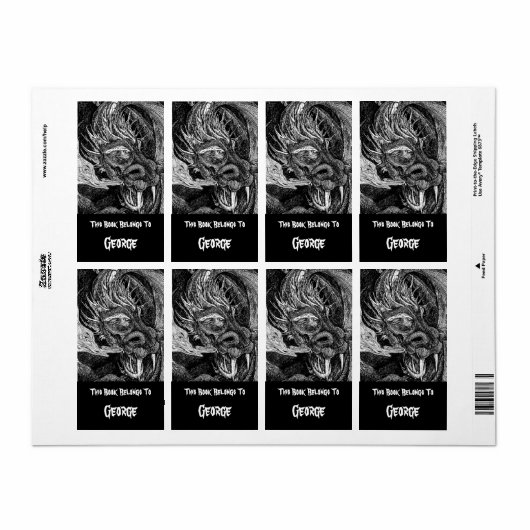 Dragon Buchzeichen (Vorne)