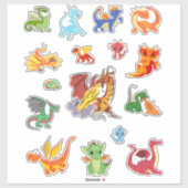 Dragon Bundle All in one Multiple Pack Aufkleber (Blatt)
