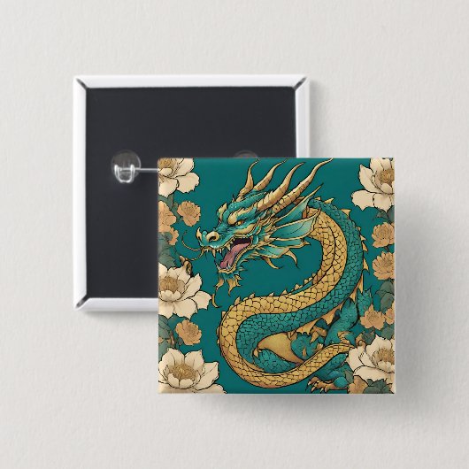 Dragon Button (Vorne & Hinten)